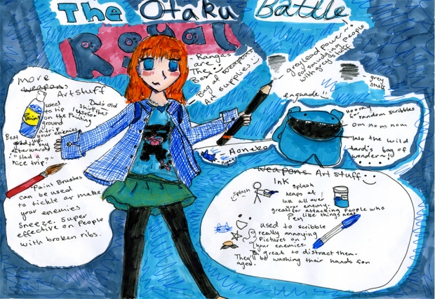 Otaku battle royal entry
