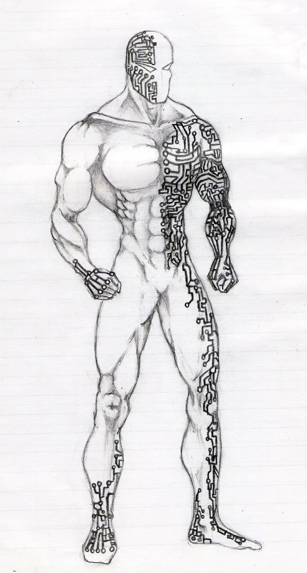 marvel style super hero (self concept)