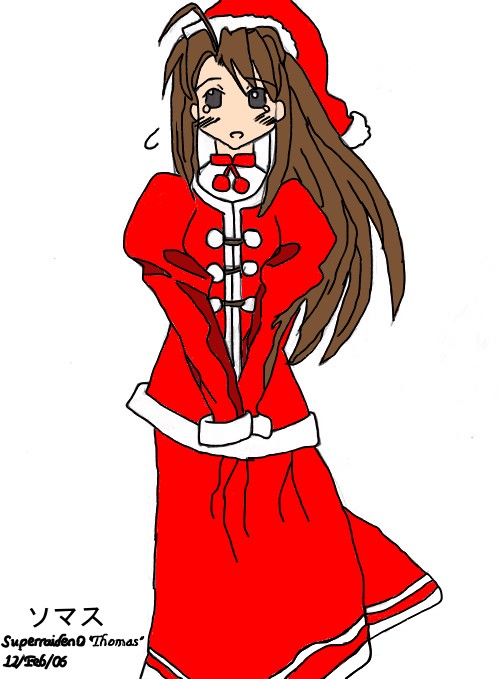 Christmas Naru In Colour