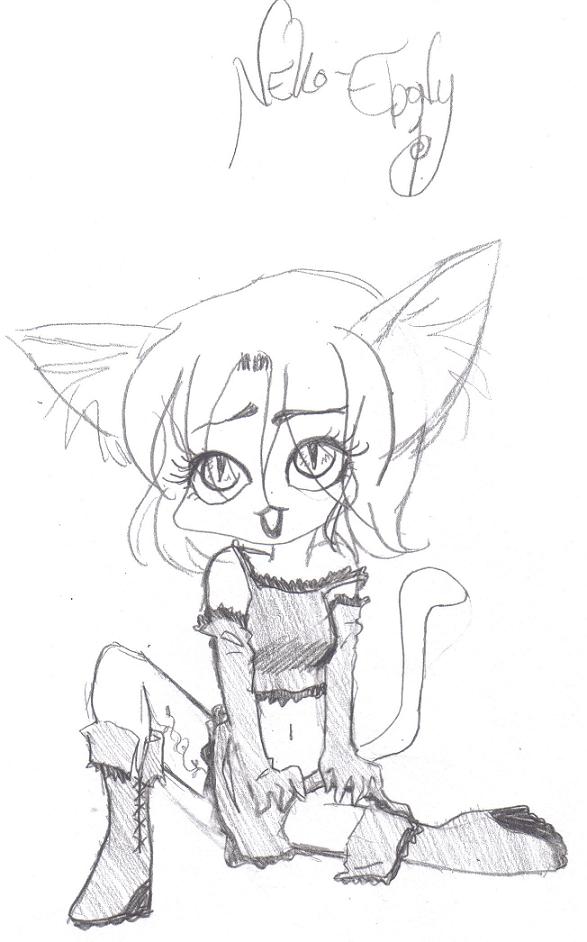 Ebony The Neko