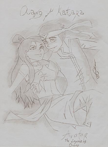 Aang and Katara