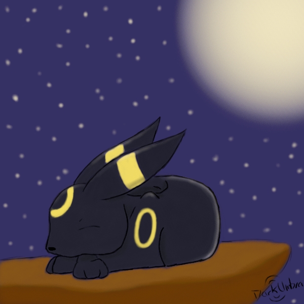 Sleeping Umbreon