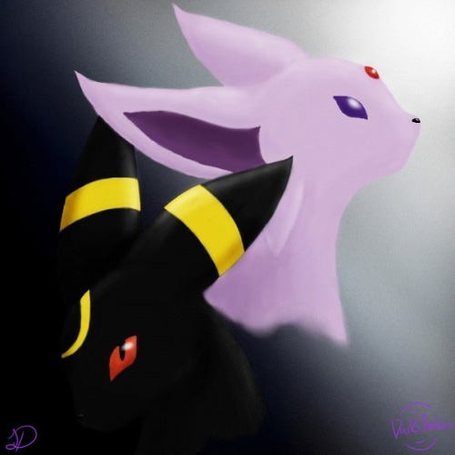 Espeon Of Light Umbreon Of Darkness