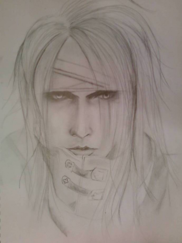 Unfinished Vincent Valentine Progress 1