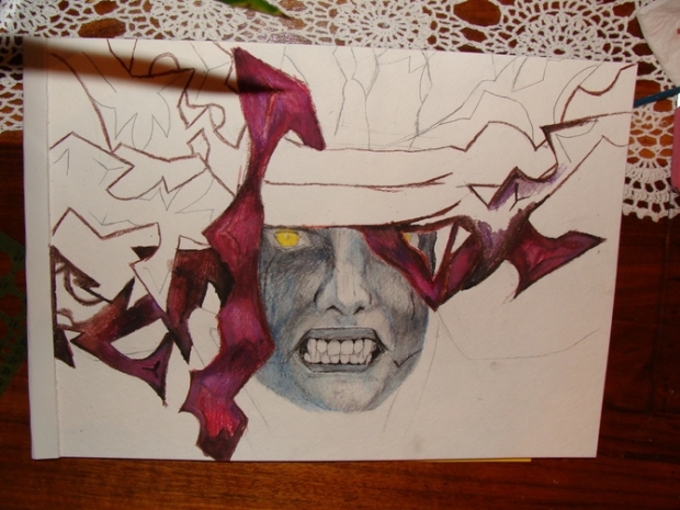 Vincent Valentine Chaos WIP 1