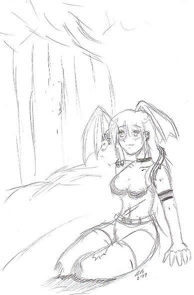 Ming And Hakuryu --  Fukai Mori