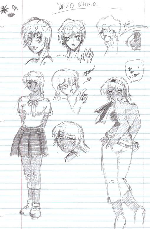 Yaiko Shima Of Genesis (sketch)