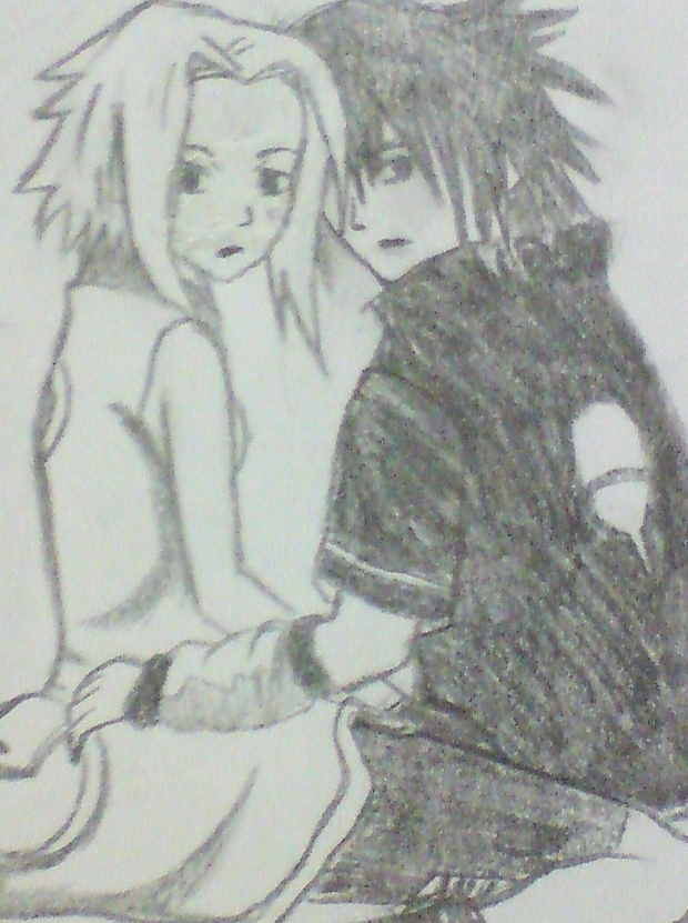 Sakura and Sasuke