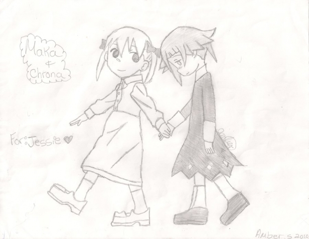 Chrona and Maka