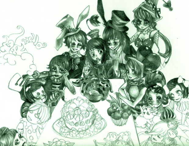 Party Scene (unfinished)