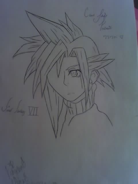 Cloud Strife Portrait
