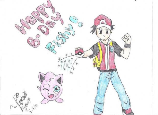 Happy Belated B-day Fishy :)