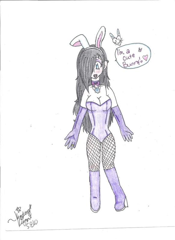 Ayumi in a Bunny suit
