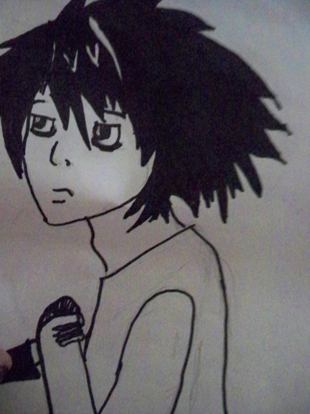 L doesn't want to be dragged around!