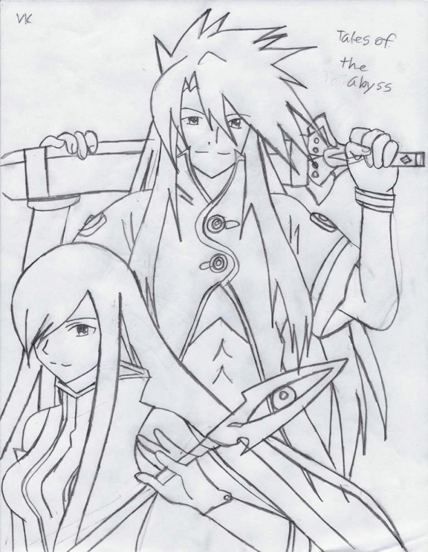 Tales of the Abyss:Luke and Tear