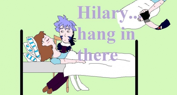 Hilary, Hang In There...