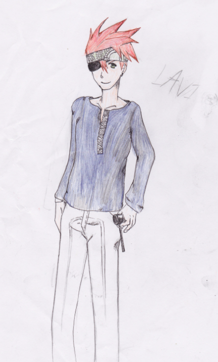 Lavi from D.gray man!