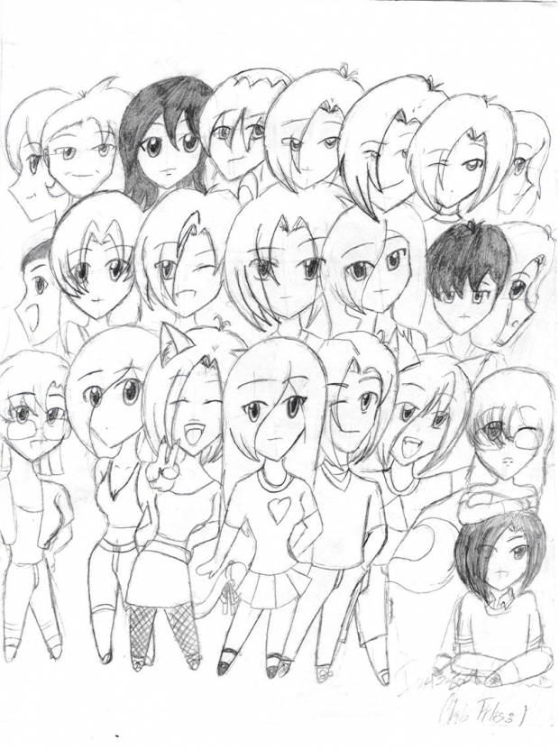 Precious Friendships-Chibis