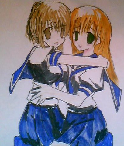 Karei+Ayame=Middle school