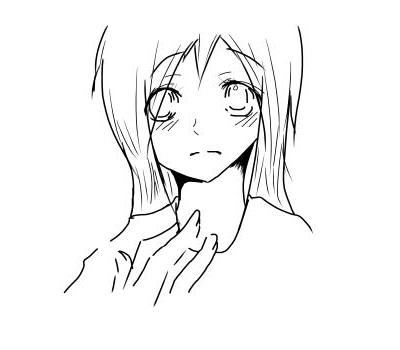 Random girl WIP-first ever digital piece