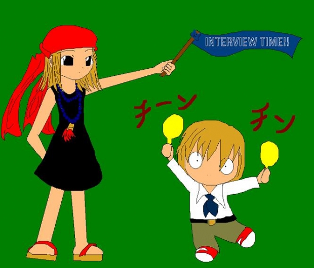 Anna And Manta Doing Interviews