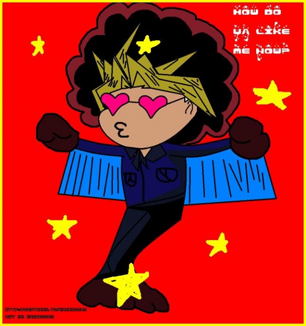 Yami Yugi With An Afro!