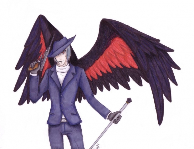 Incubus - Honchkrow Gijinka