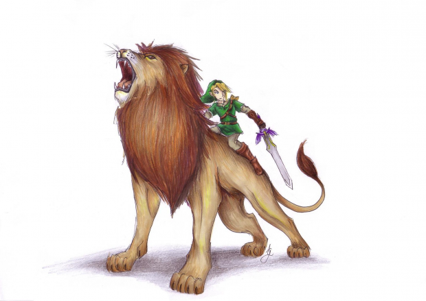 The Lion Rider - Secret Santa gift for KK Slider