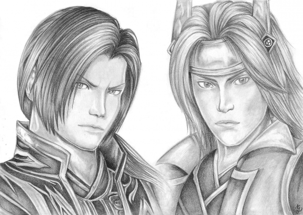 Cao Pi and Mitsunari Ishida