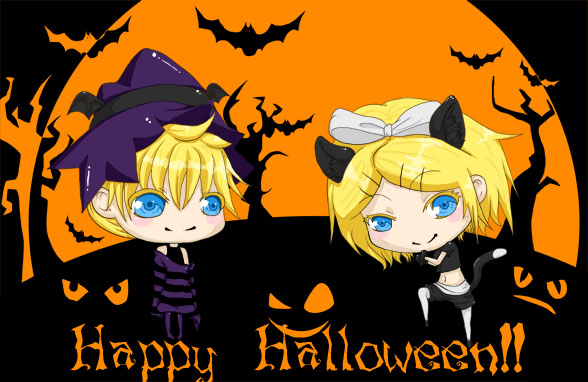 Len and Rin Halloween