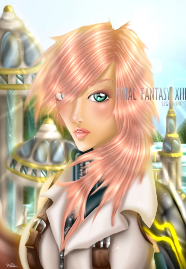 The lighting in your eye...