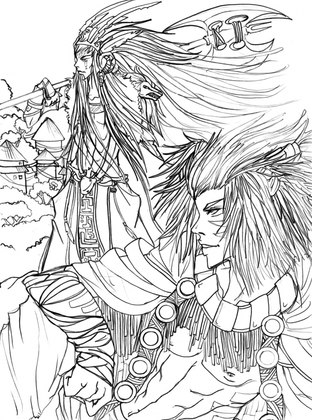 Born to be wild(lineart)