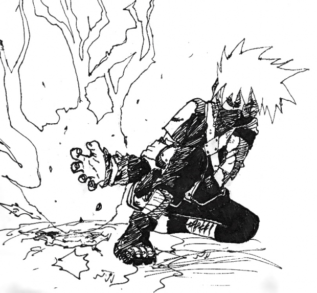 Young Kakashi - Chidori