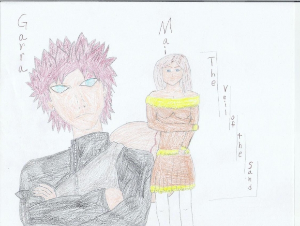 The Veil Of The Sand: Fan Comic Cover