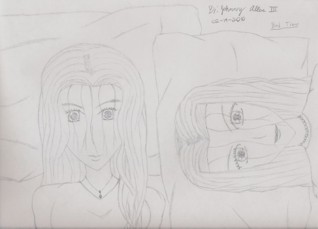 Bed Time (Uncolored)