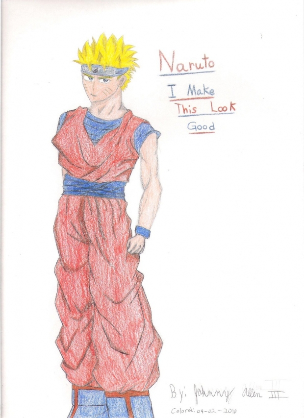 "Naruto" I Make This Look Good           (Colored)