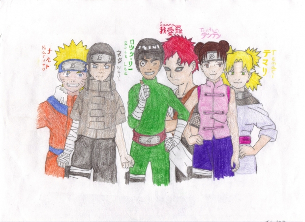 Team Guy with opponents