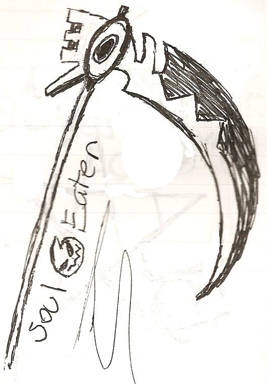 Soul - Death Scythe (rough sketch)