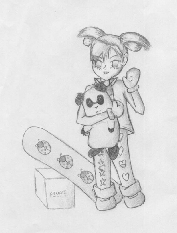 Kaori Chibi Style    SSX TRICKY!