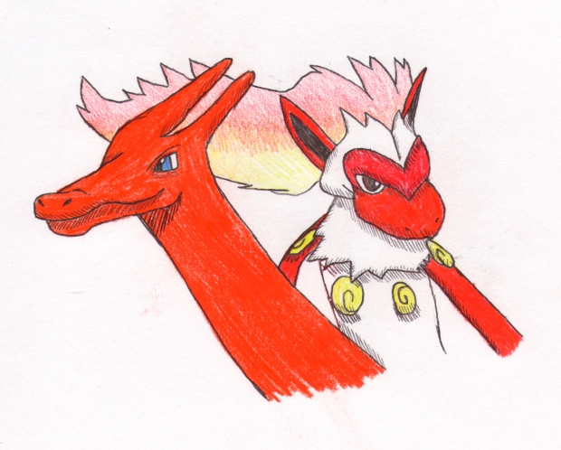 Charizard and Infernape