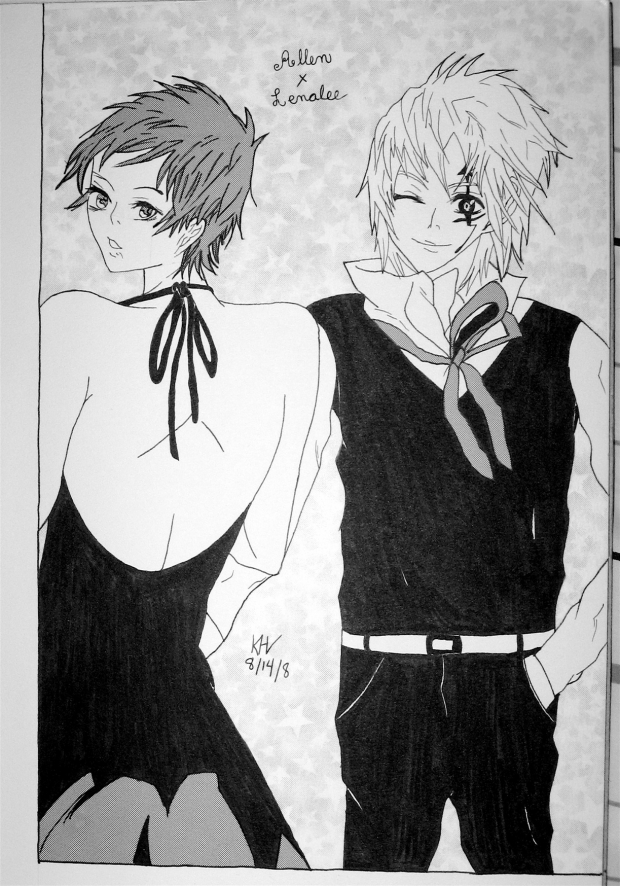 Allen and Lenalee
