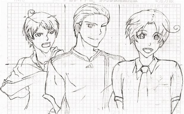 Germany+N./S.Italy Sketch