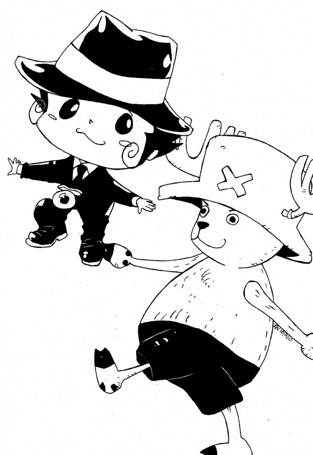 Reborn-san and Chopper