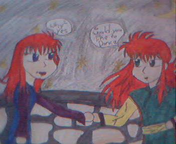 Me An Kurama Under The Stars