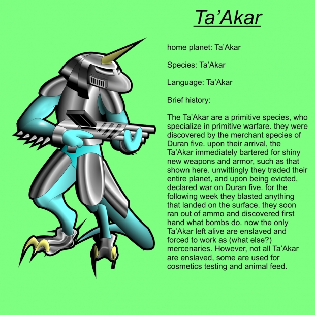 Ta'Akar, finished