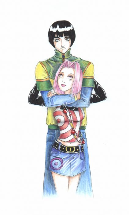 Rock Lee + Sakura_