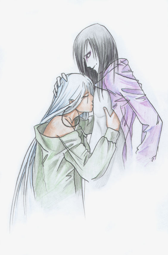 Orochimaru And Lantis_yaoi
