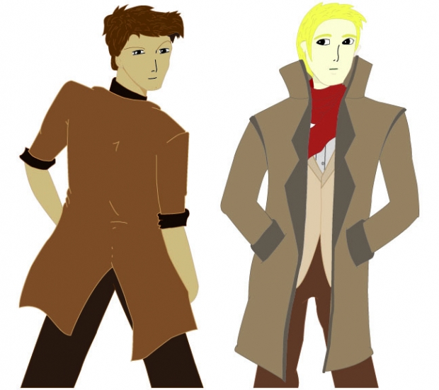 Random Steampunk Guys in color