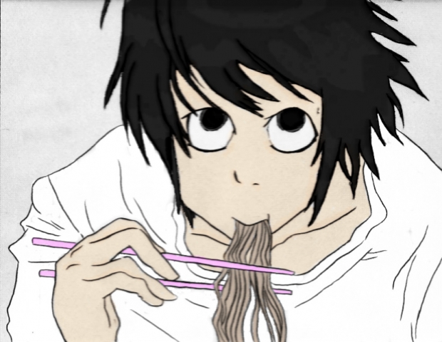 L Slurping Ramen