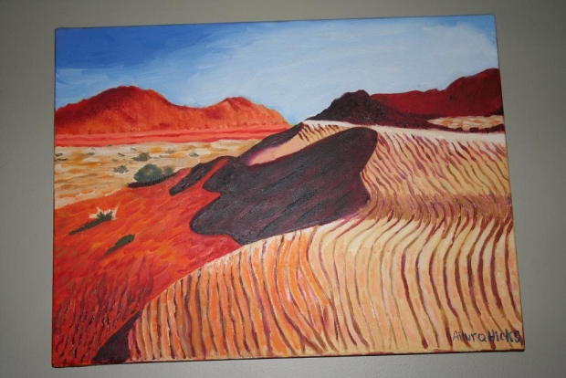 Desert: Oil Painting